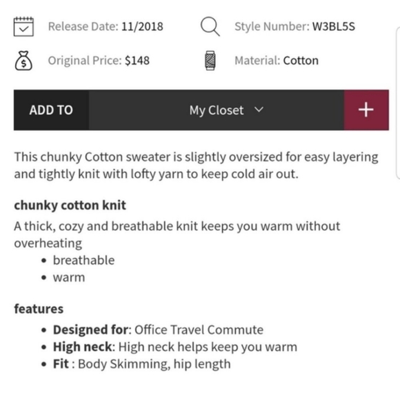 Lululemon bring the cozy turtle Longsleeve sweater - Picture 8 of 8